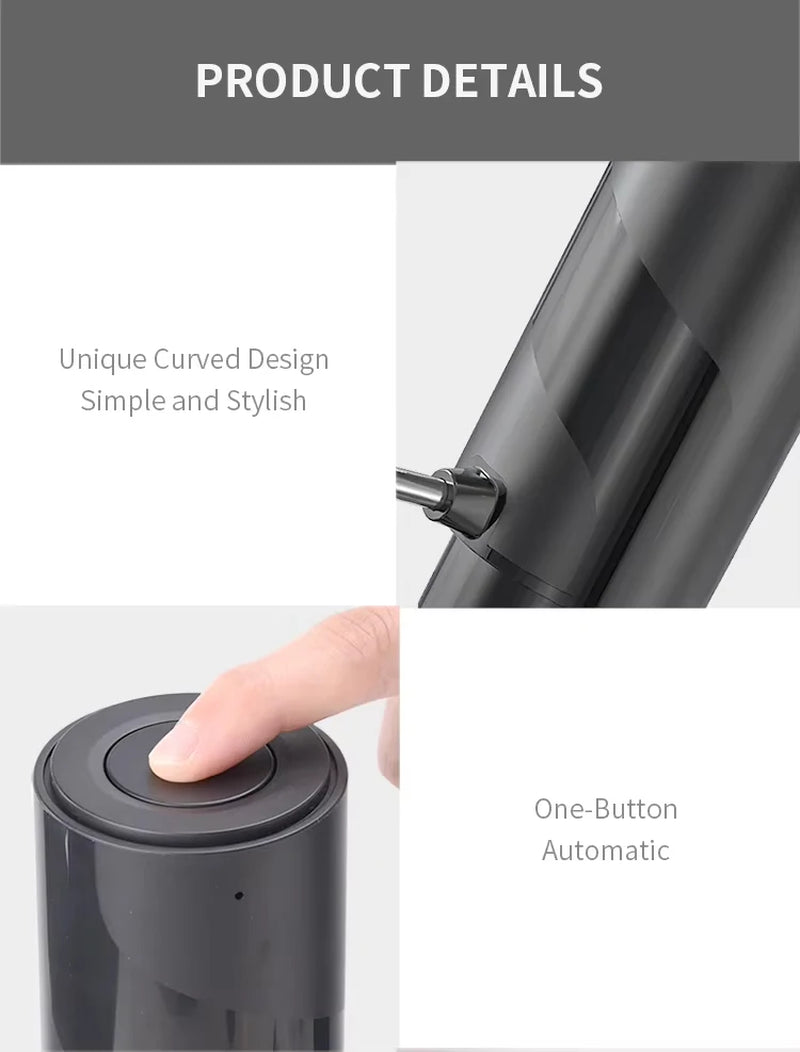 Intelligent Electric Wine Aerator and Dispenser Automatic Wine Dispenser Bar Tools TYPE-C Rechargerable
